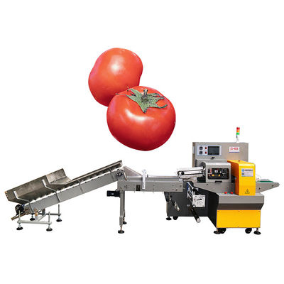 دستگاه بسته بندی سبزیجات میوه خرمالو تازه PLC PET